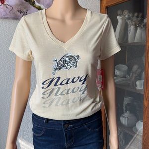 Colosseum Yellow Navy T-shirt